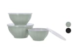 SILVERCREST® Set de 3 saladiers en plastique à 5,99€