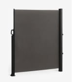 Auvent latéral PEJELT l3xH1,4m gris à 35€