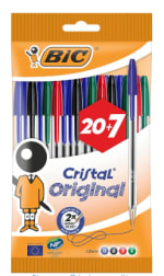 Stylos à bille BIC Cristal Original à 9,99€