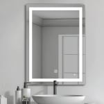 Espejo LED Touch 52.5 cm por $250 | Oferta Mercado Libre