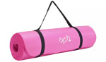 Opti 12mm NBR Yoga Exercise Mat with Carry Strap (Pink) – £7 + Free Click & Collect