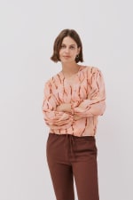 Blusa con escote de pico para Mujer por 19.99€