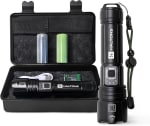 10,000 Lumens Rechargeable LED Torch – £11.90