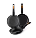 Set 3 Sartenes Monix Fuego 18, 22 y 26 cm por 25,64€