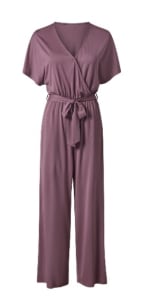 Mono de mujer, con bolsillos laterales tipo ojal en color rosa por 9.99€