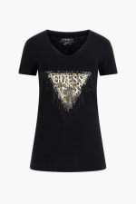 GUESS T-shirt met korte mouwen zwart voor €13,50 bij ZEB
