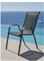 Silla apilable LEKNES negro Silla apilable LEKNES negro Silla apilable LEKNES negro