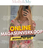 Tot 90% korting in de magazijnopruiming van Molly & My