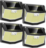 Pack 4 Focos Solares LED Exterior IP66 por 16,99€