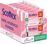 Scottex Sensitive toallitas húmedas pack 456 uds por 15,19€
