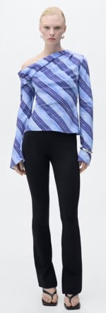 Blusa asimétrica rayas por 5.99€