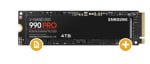 Disque SSD interne Samsung 990 Pro de 4 To à 284,99€