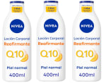 3 x 400ml de Nivea Q10+ REAFIRMANTE Loción Corporal Vitaminca C por 9.6€