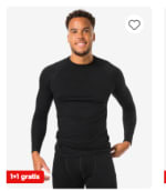 1+1 gratis op alle thermokleding bij HEMA