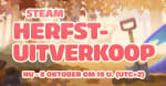 Steam Autumn Sale 1 oktober t/m 10 oktober bij Steam