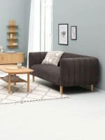 Magleby Sofá 2,5 Plazas Tela Marrón por 200,00€