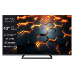 TV LED 43" PEAQ PTV 43GU-5026C, UHD 4K, DVB-T2 (H.265), Direct LED por 169.15€