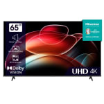 Hisense 65A6K 65" 4K Ultra HD UHD VIDAA Smart TV Wi-Fi Black 65 Inch