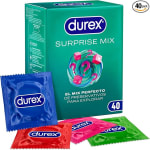 Durex Preservativos Surprise Mix, selección de 40 condones por 15.03€