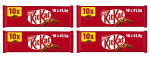 4 x KIT KAT Galleta con Chocolate con Leche 10 x 41,5 g por 11.96€