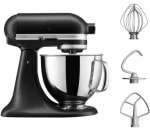 KitchenAid 5K45SSEBM keukenmixer (4,3 L) voor €299 bij Albert Heijn
