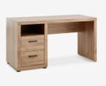 Escritorio LINTRUP 60x140 2 cajones color roble salvaje por 200€