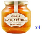 4 x Mermelada de ciruela La Vieja Fábrica 350 g. por 7.17€