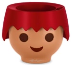 Pot de fleur d'intérieur Lechuza Playmobil Rouge feu - 21 x 15,8 cm à 25,90€
