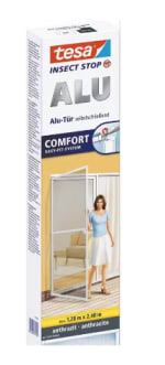 tesa Insect Stop vouwdeur - opvouwbaar aluminium frame met vliegengaas voor €39,95