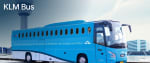 Gratis naar of van Schiphol met de KLM Bus vanaf Eindhoven of Maastricht