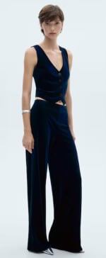 Pantalón wideleg terciopelo por 15.99€