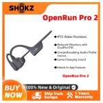 Ecouteurs à conduction osseuse Shokz Openrun Pro 2 à 128,53€