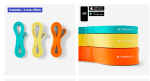 Kit 3 training band élastiques Domyos de 15, 25, 35kg à 19,99€