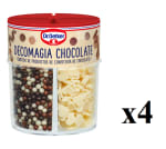 4 x Dr. Oetker Decomagia Chocolate 78g Topping surtido crujiente para postres a 4.96€