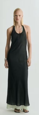 Vestido combinado semitransparente por 13.99€