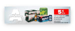 -5€ de Descuento directo por compra de 22€ en Carrefour