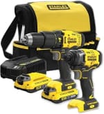 Stanley FATMAX V20 Drill & Impact Driver Kit for £130 + Free Battery