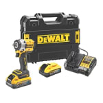DEWALT DCF921H2T-GB 18V 2 x 5.0Ah Li-Ion PowerStack Brushless Cordless Impact Wrench