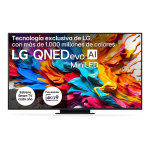 TV QNED MiniLED 75" LG 75QNED9MA6B, UHD 4K Inalámbrico por 1.299€