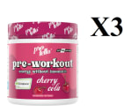 3 x Protella Pre-Entreno 280g sabor Cereza-Cola Energía por 26.97€