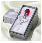 Figuras cristal flores rosas 6 colores por 2,04€