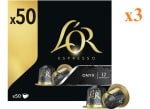 3 x L'OR Espresso Café Onyx | 50 Cápsulas por 33.19€