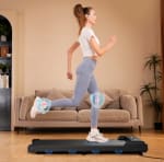 Formill-Cinta de caminar plana FT21, Motor de 2.5HP, velocidad de 1-6 km/h por 84,83€