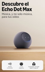 Nuevo Amazon Echo Dot Max: altavoz Alexa sonido envolvente por 87.99€