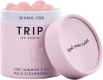 TRIP CBD Gummies – 30 Pack, Wild Strawberry – £5.81 S&S