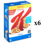 6 Paquetes de Cereales Special K classic Kellogg´s 700 g. por 15.68€