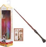 Wizarding World Varita Harry Potter o Hermione Deluxe de 30 cm con Tarjeta de Hechizo