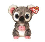 Peluche Beanie Boos Karli gray spot 15cm por 3.84€