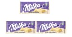 Pack 3 Milka Tableta de Chocolate Blanco de los Alpes 100g por 2.48€