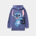 Sweat hoodie à capuche oversize Stitch à 6,89€